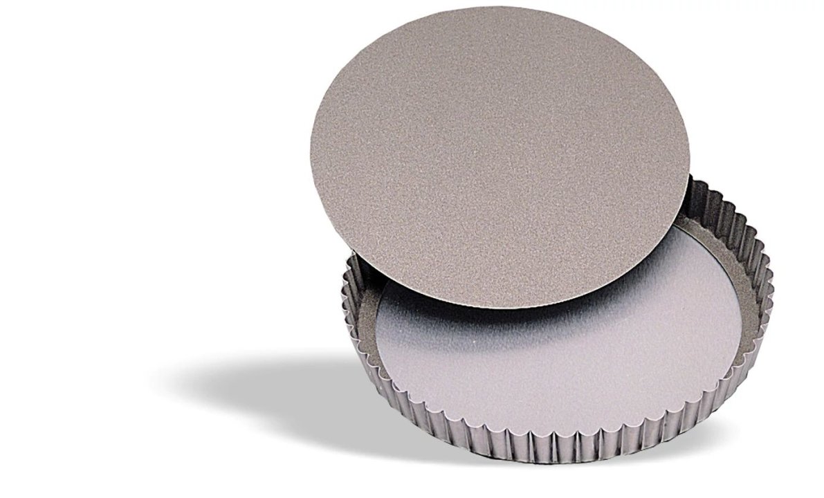 Molde rizado para tarta con fondo desmontable de 10 centímetros