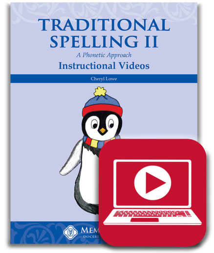 Memoria Press Traditional Spelling 2 Instructional Video Streaming