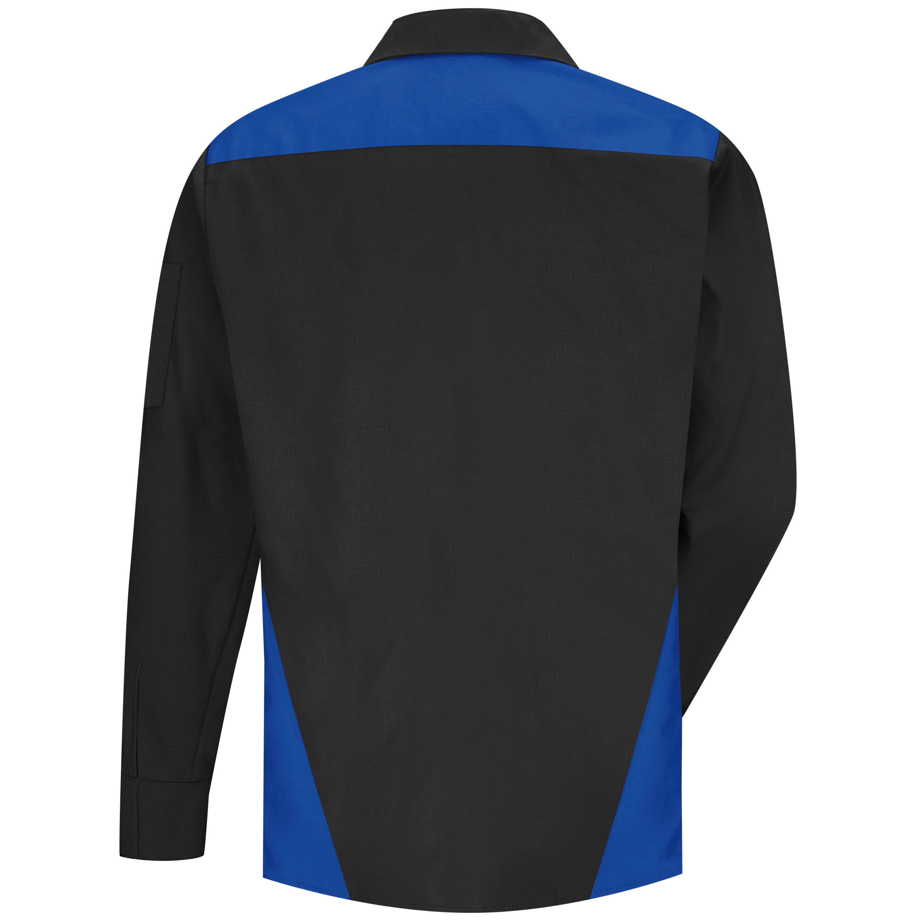 Red Kap Men's Long Sleeve Tri-Color Shop Shirt - Picture 13 of 16