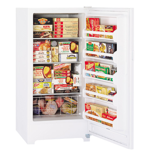GE® Manual Defrost 14.1 Cu. Ft. Upright Freezer