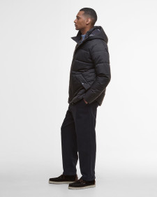 Brampton Puffer Jacket Charcoal/Midnight Oak