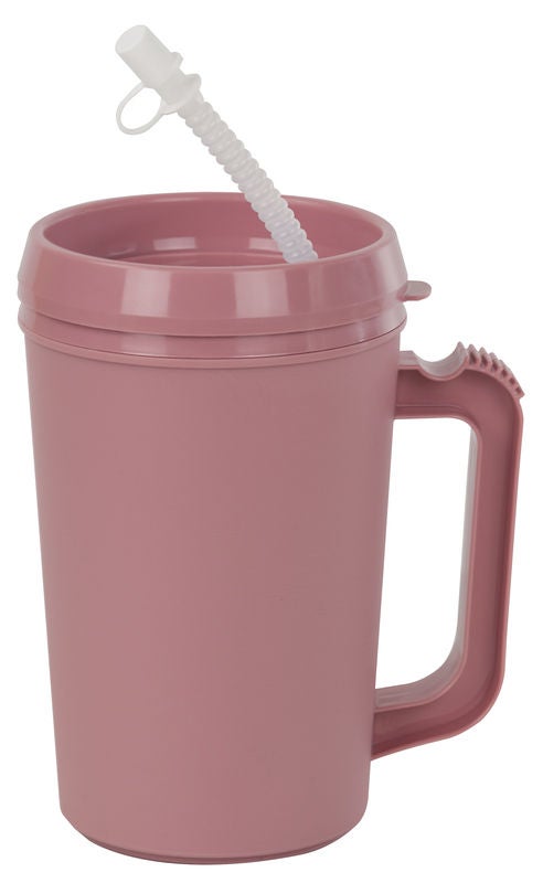 Drinking Mug, Mauve, 22 ounce