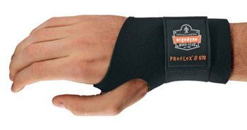 Ergodyne WRIST SUPPORT, AMBIDEXTROUS PROFLEX 670 W/STRAP MED