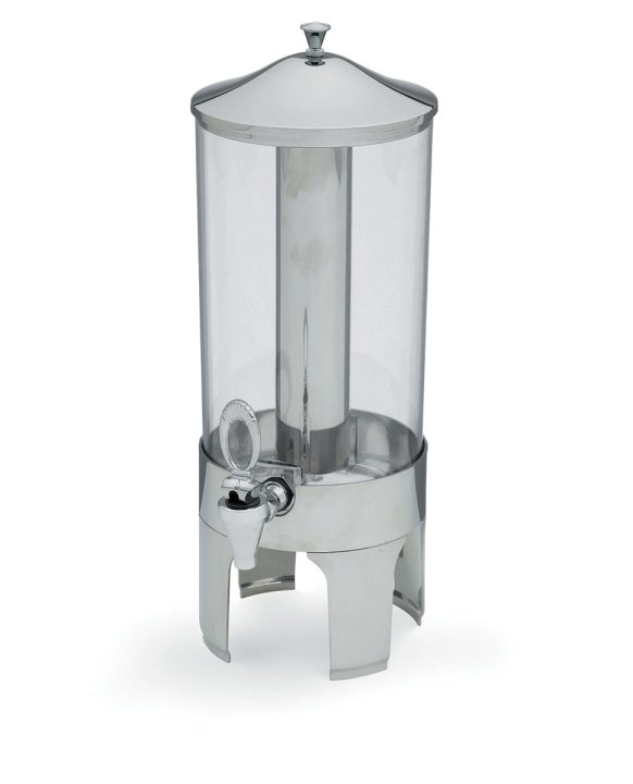 2-gallon New York, New York® cold-beverage dispenser with chrome trim