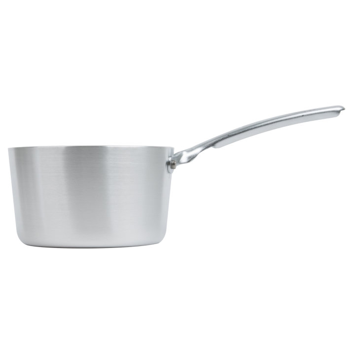 1 ½-quart Wear-Ever® tapered aluminum saucepan in natural finish with plated TriVent™ handle