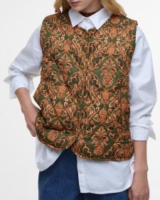 Barbour FARM Rio Fernanda Liner Pineapple/Green Heart Print