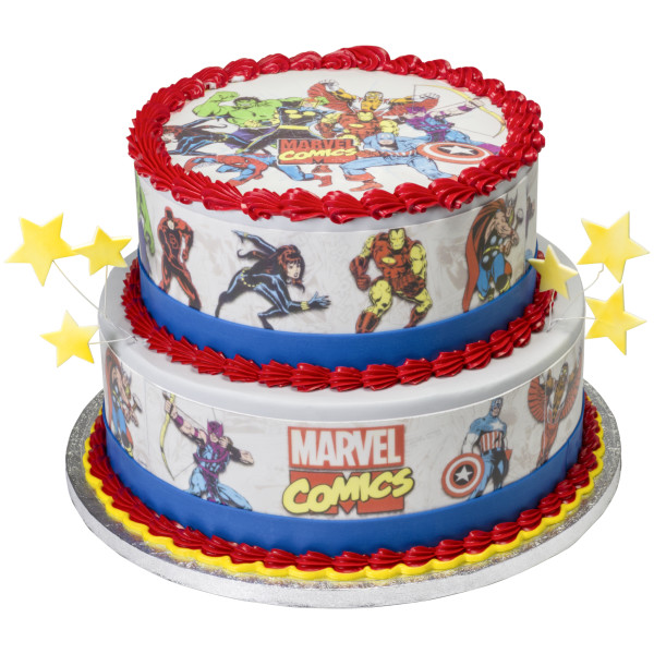 MARVEL Comics Comic Pages PhotoCake® Edible Image® Strips