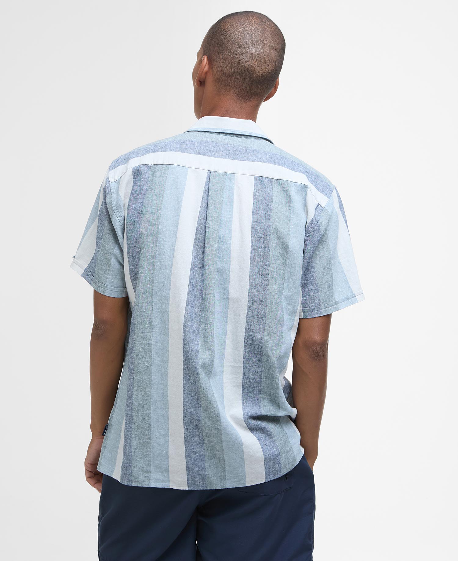 Portwell Striped Regular Short-Sleeved Shirt image number 2