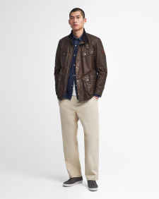 Duke Waxed Jacket Bark