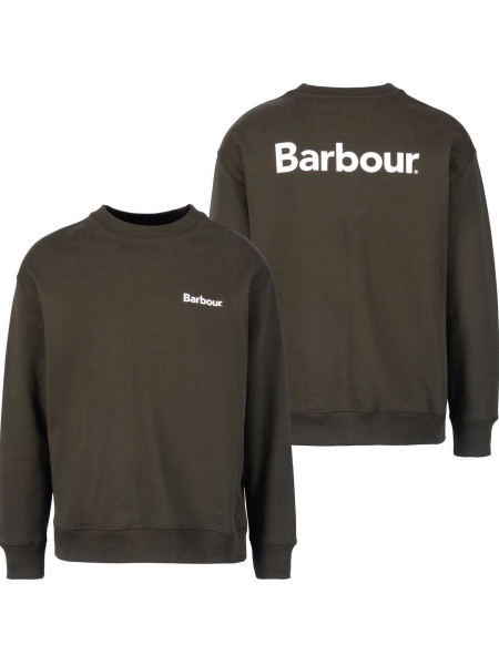 Brushed Nicholas Oversized Crew Neck Jumper