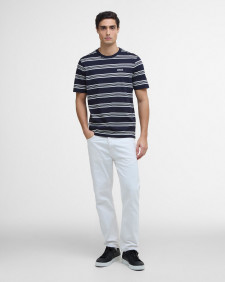 Upham Striped T-Shirt Navy