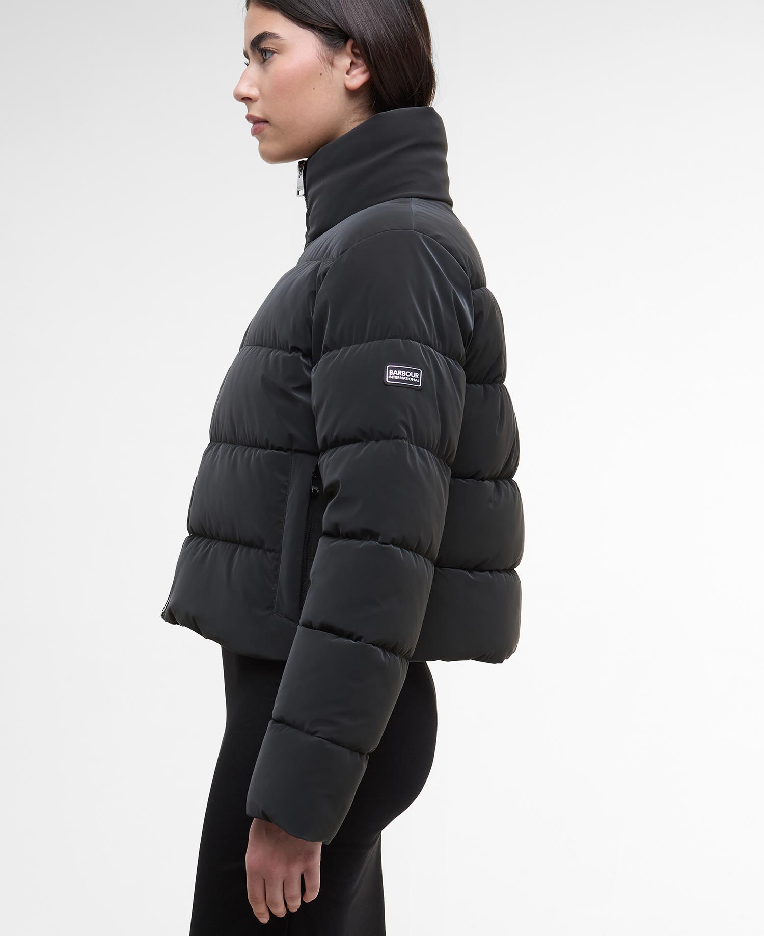 Pufferjacke Hudson Faux-Velvet image number 3