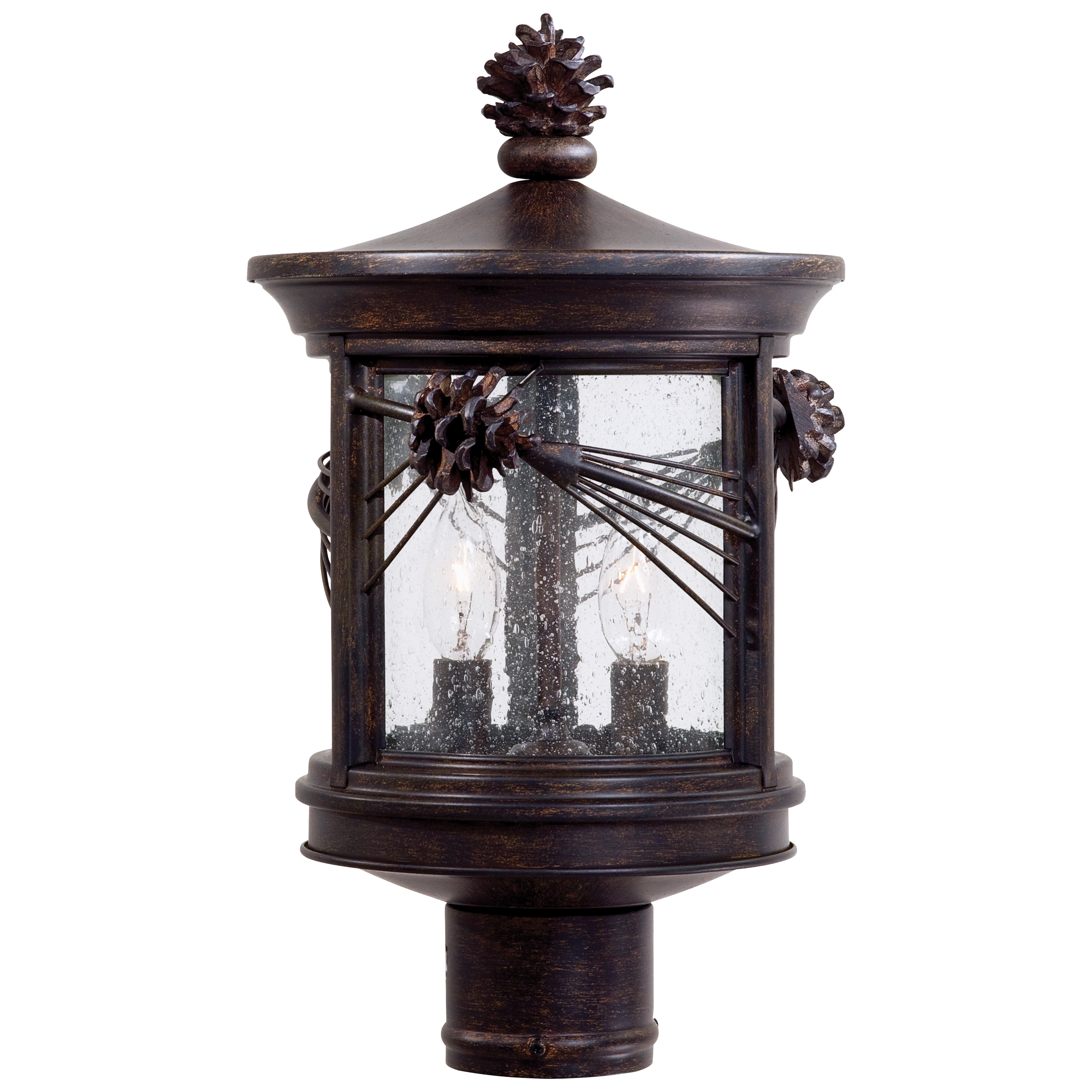 Abbey Lane™ - 2 Light Outdoor Post Lantern