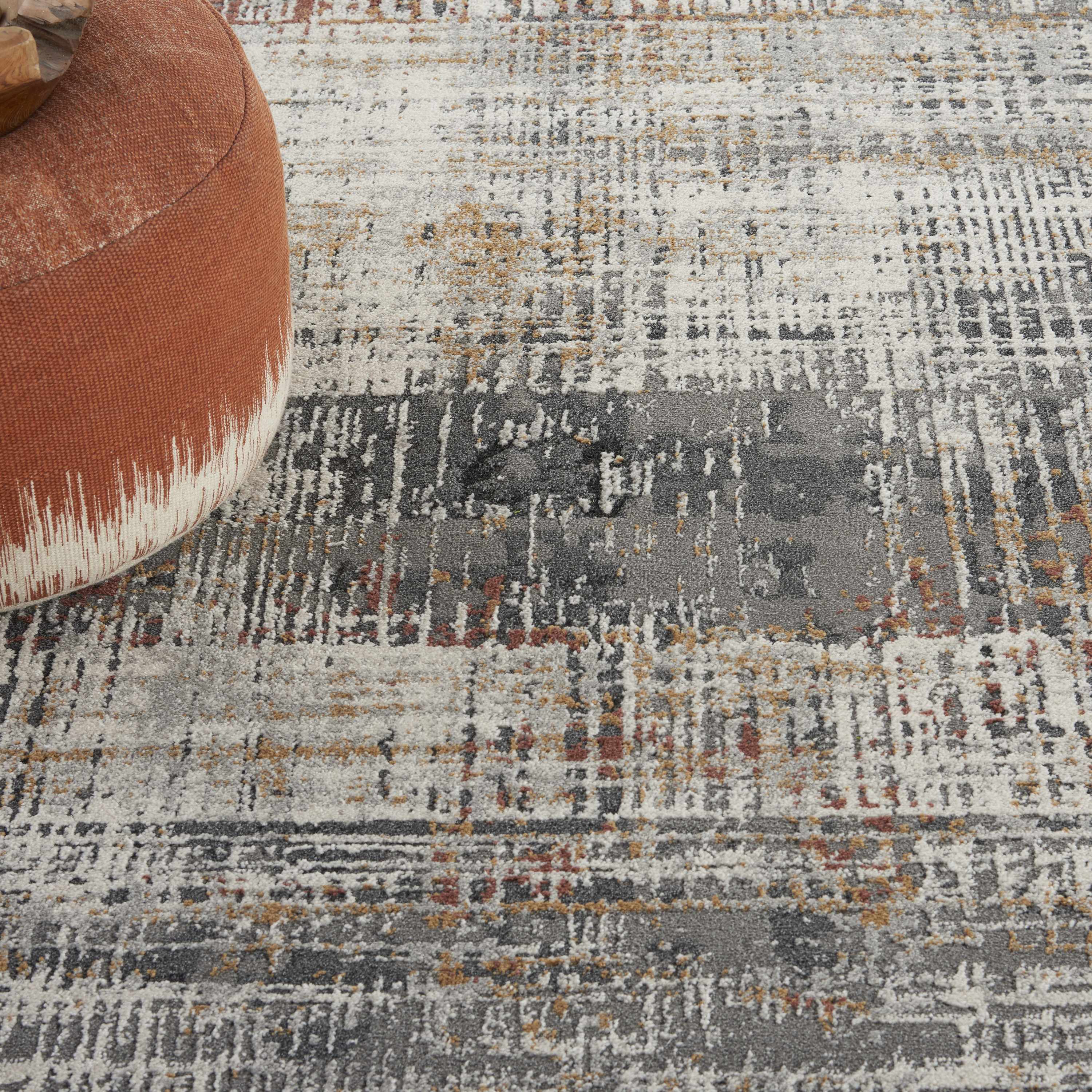 Nourison Tangra 9' x 12' Multicolor Modern Indoor Rug