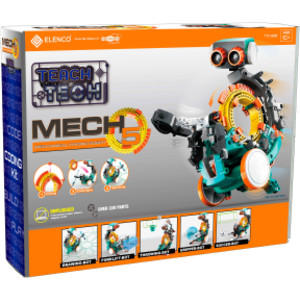 TEACH TECH&trade; Mech-5, Mechanical Coding Robot