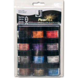 Pearl-Ex Pigments, Series 3, Set of 12 (3 g jars)