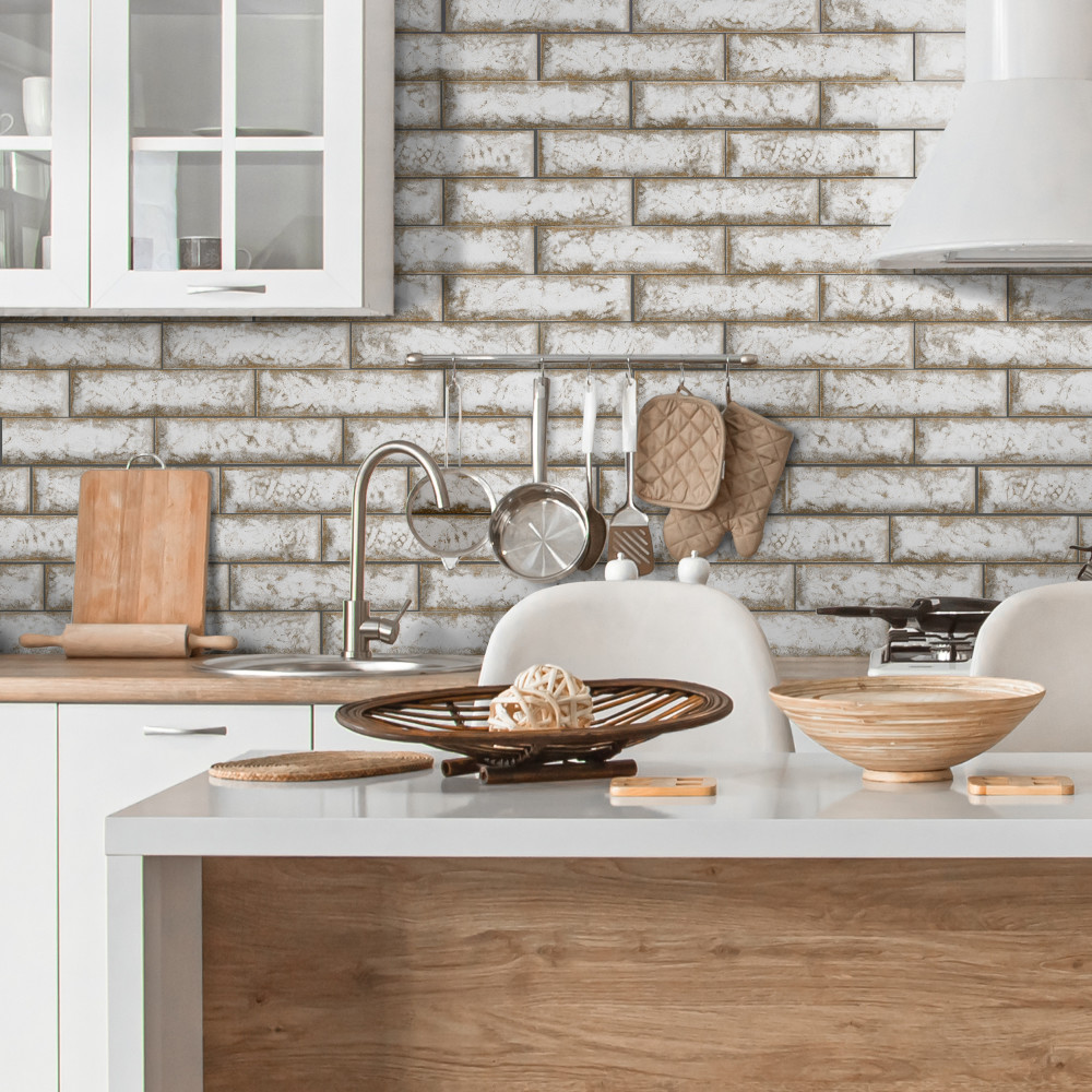 Sample – Gaudi React Brick Alpine Porcelain Floor and Wall Tile