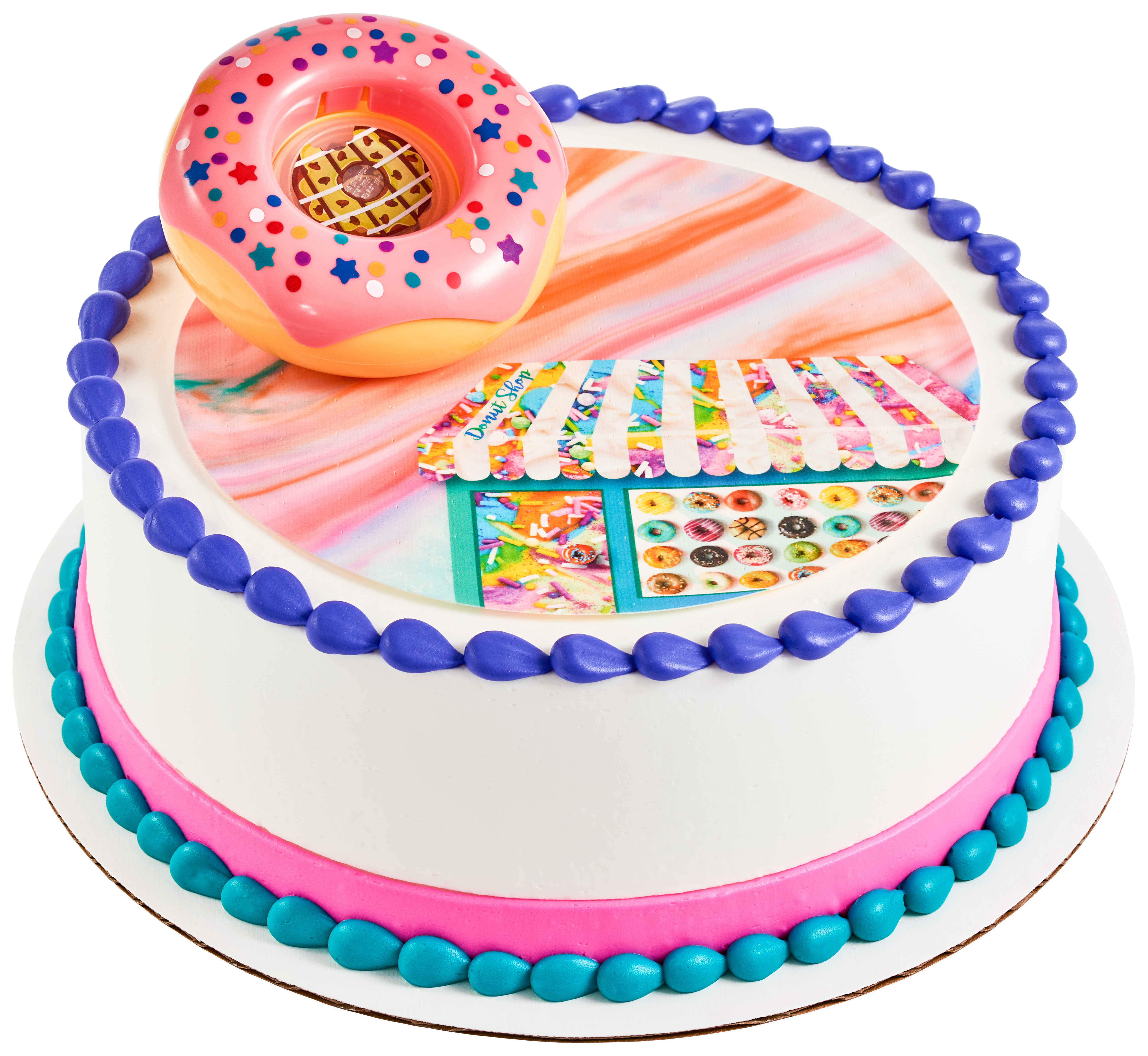 Decopac Confetti Donut Decoset DecoPac