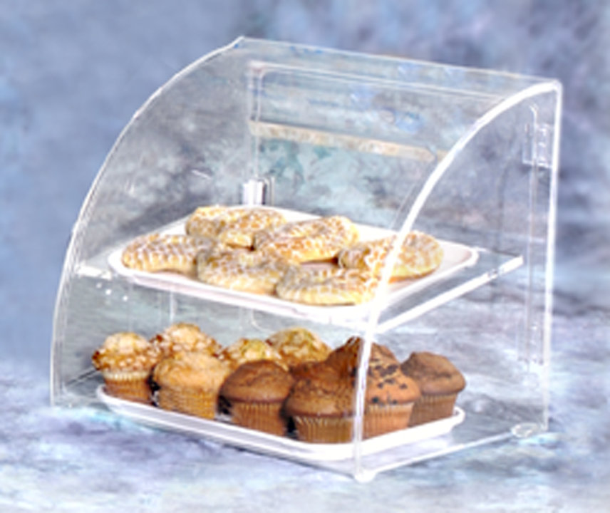 Acrylic Curved Bakery Display Cases