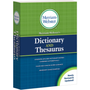 Dictionary and Thesaurus, Mass-Market Paperback, 2020 Copyright