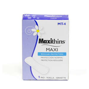 Hospeco, Maxithins Maxi Pad Vended Feminine Napkins, #4 Box