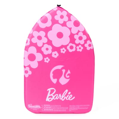 SwimWays Barbie Kickboard, Swimming Aid for Children, Exercise Training Board for Kids to Learn to Swim, Barbie Pool Accessories, Kids Pool Toys, Ages 5 & Up