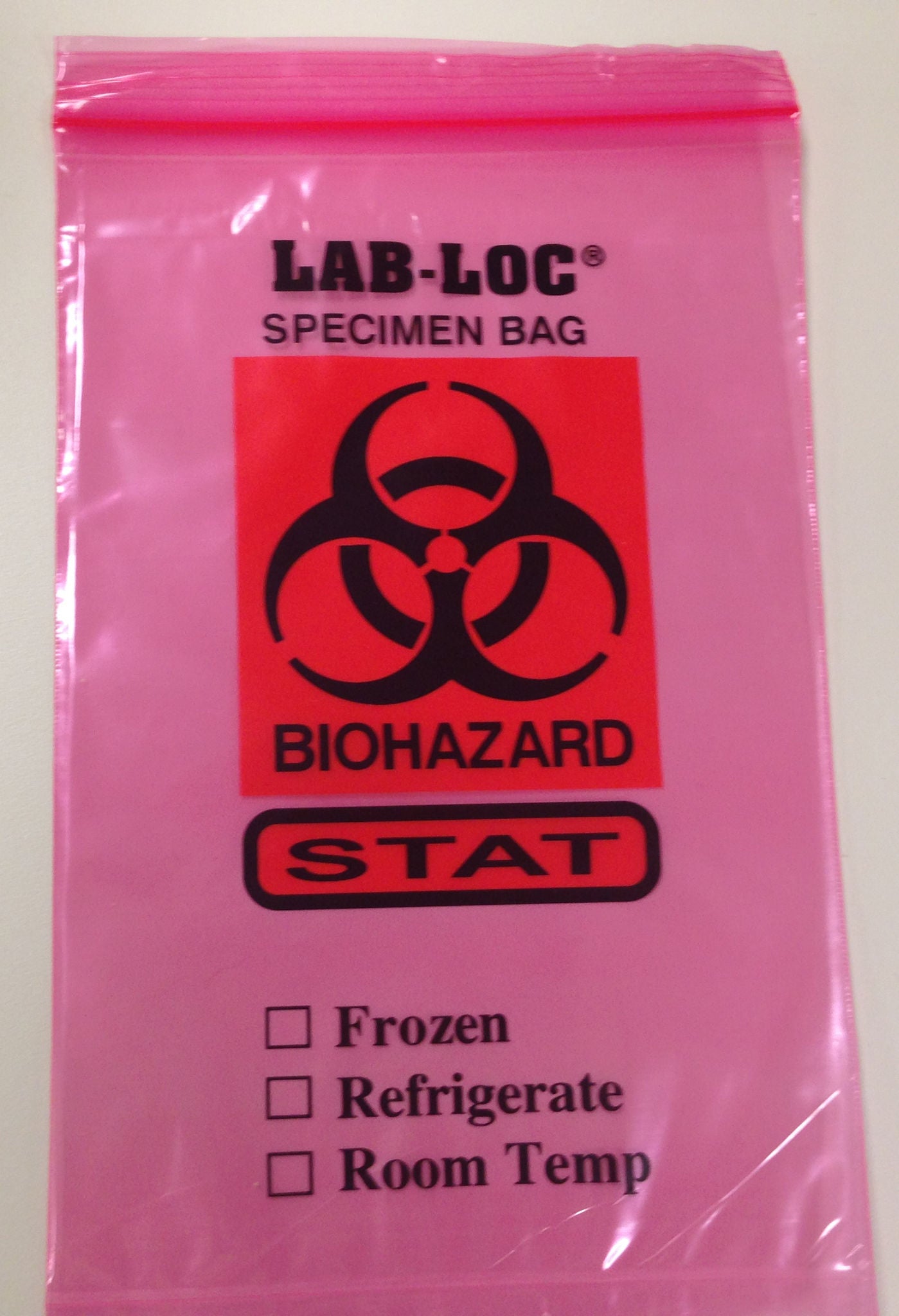 Seal-N-Rip® Specimen Transport Bag with Document Pouch