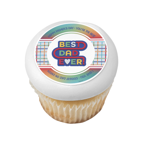 Best Dad Ever PhotoCake® Edible Image®