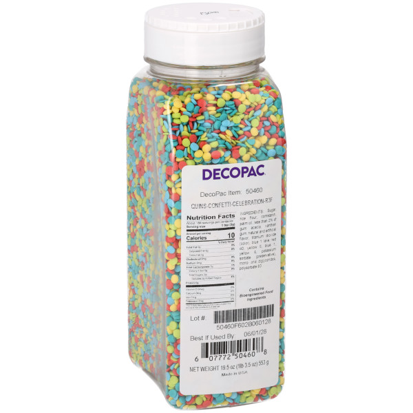 Celebration Confetti - Red 3 Free Quins