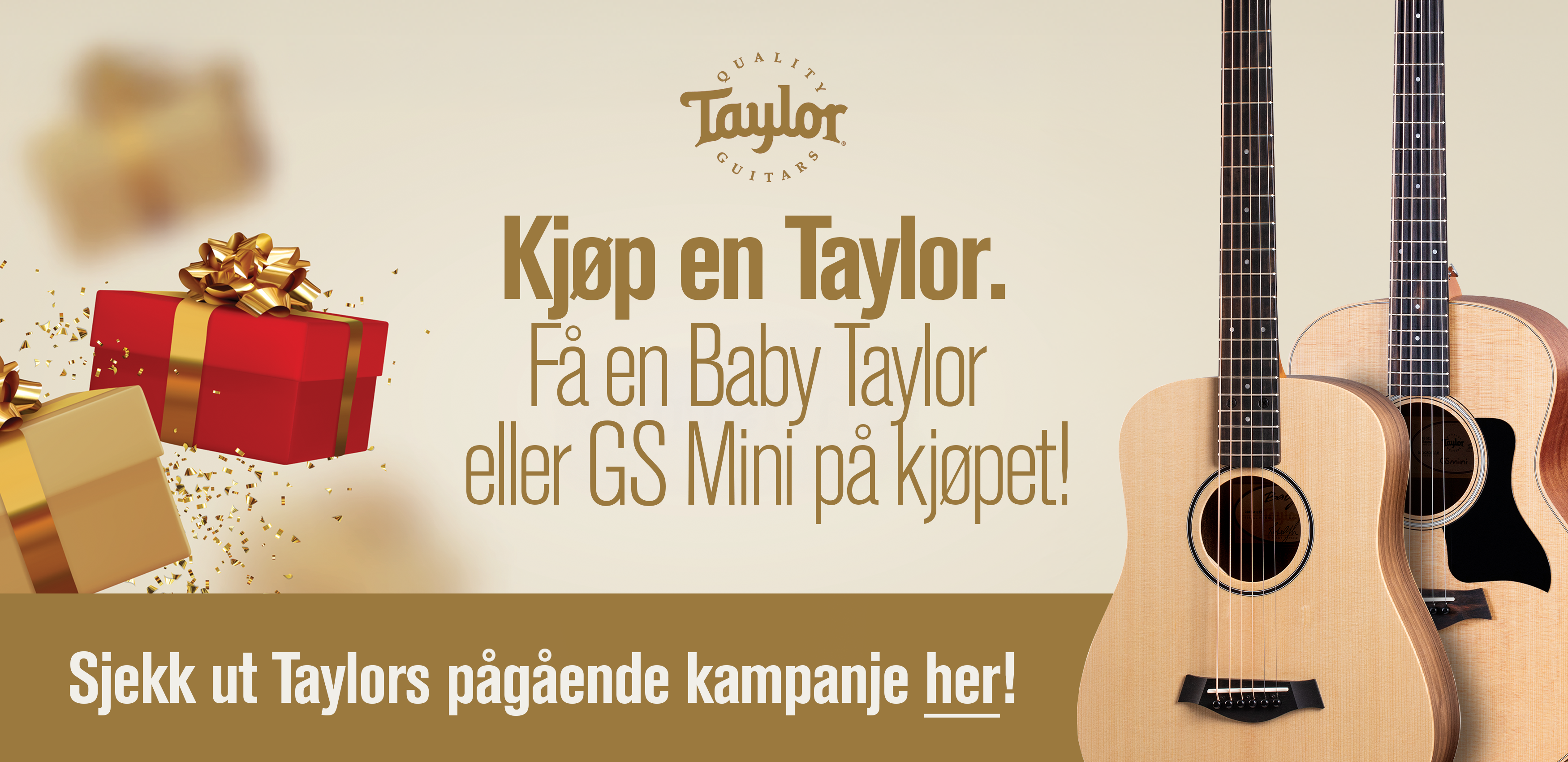 Taylor Get One Gift One kampanjefoto 2025
