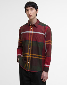 Camicia in tartan oversize a maniche lunghe Renford 