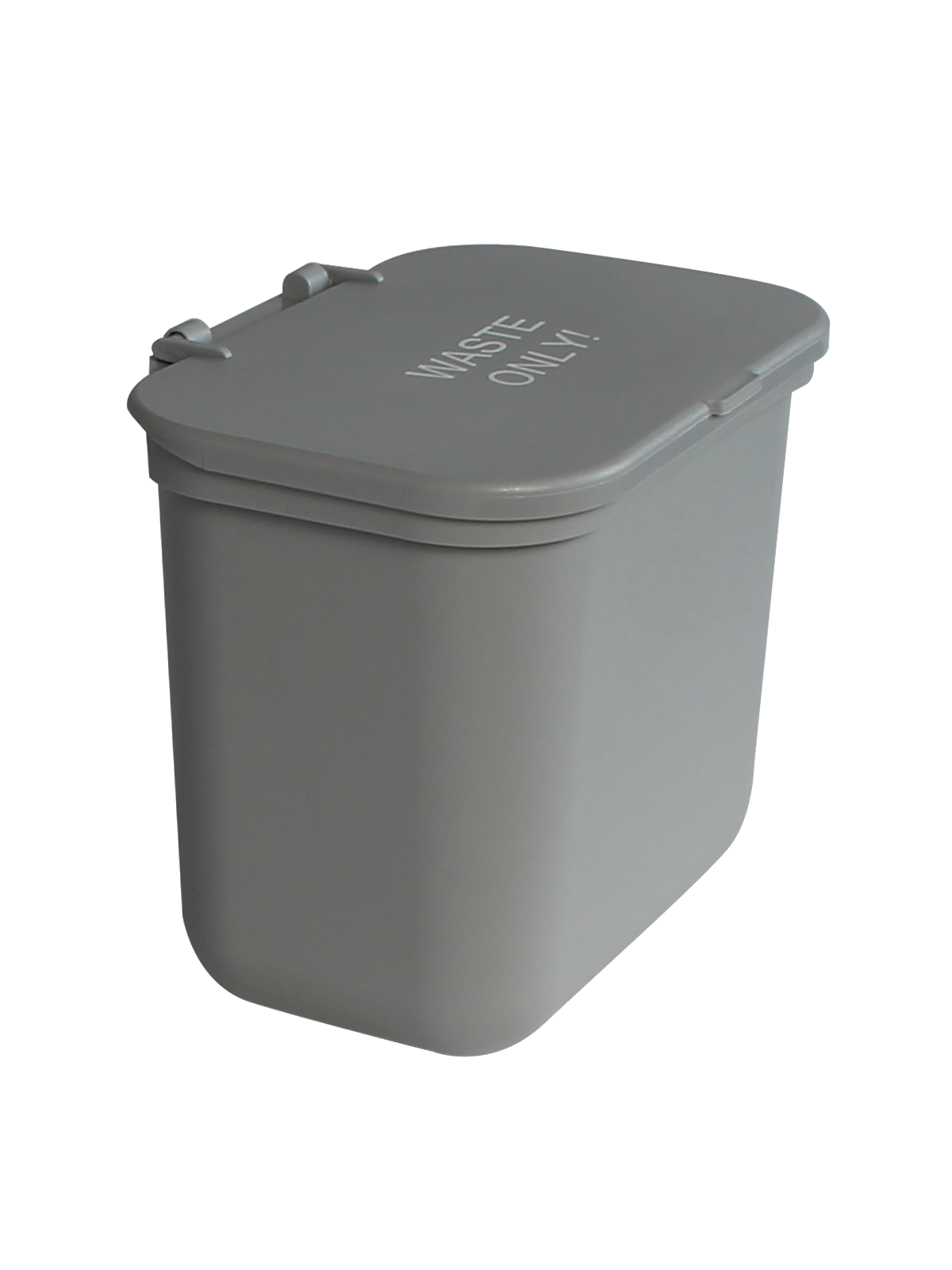 HANGING WASTE BASKET – Single – Kit – Waste – Solid Lift – Grey