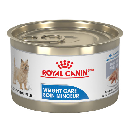 Royal Canin Canine Health Nutrition Adult Weight Care Loaf Canned Dog Food