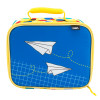 Grid Lock Insulated Reusable Lunch Bag, Planes slideshow image 2 Grid Lock Insulated Reusable Lunch Bag, Planes slideshow image 2