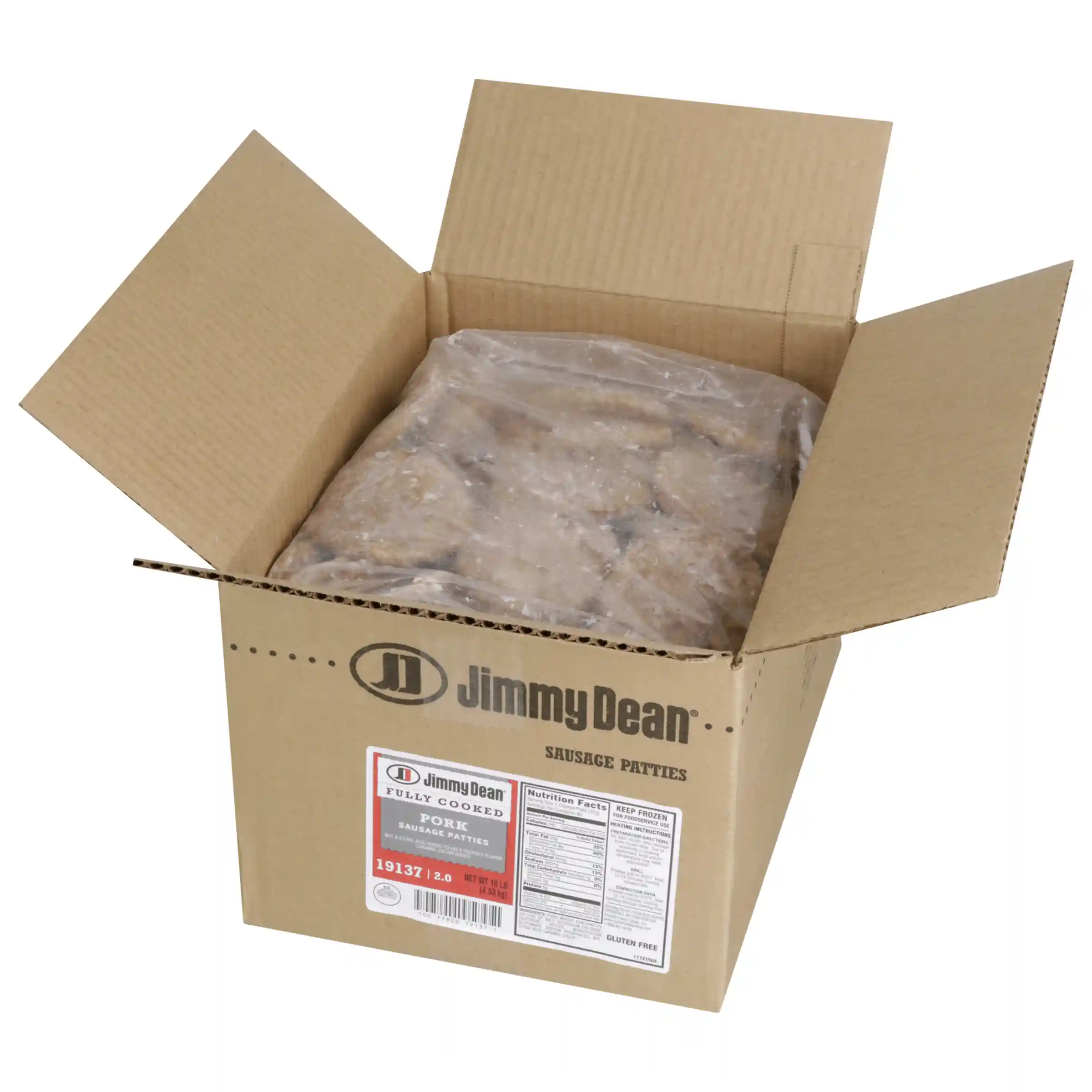 Jimmy Dean® Fully Cooked Pork Sausage Patties, 3.75 Inch, 2.0 oz_image_4