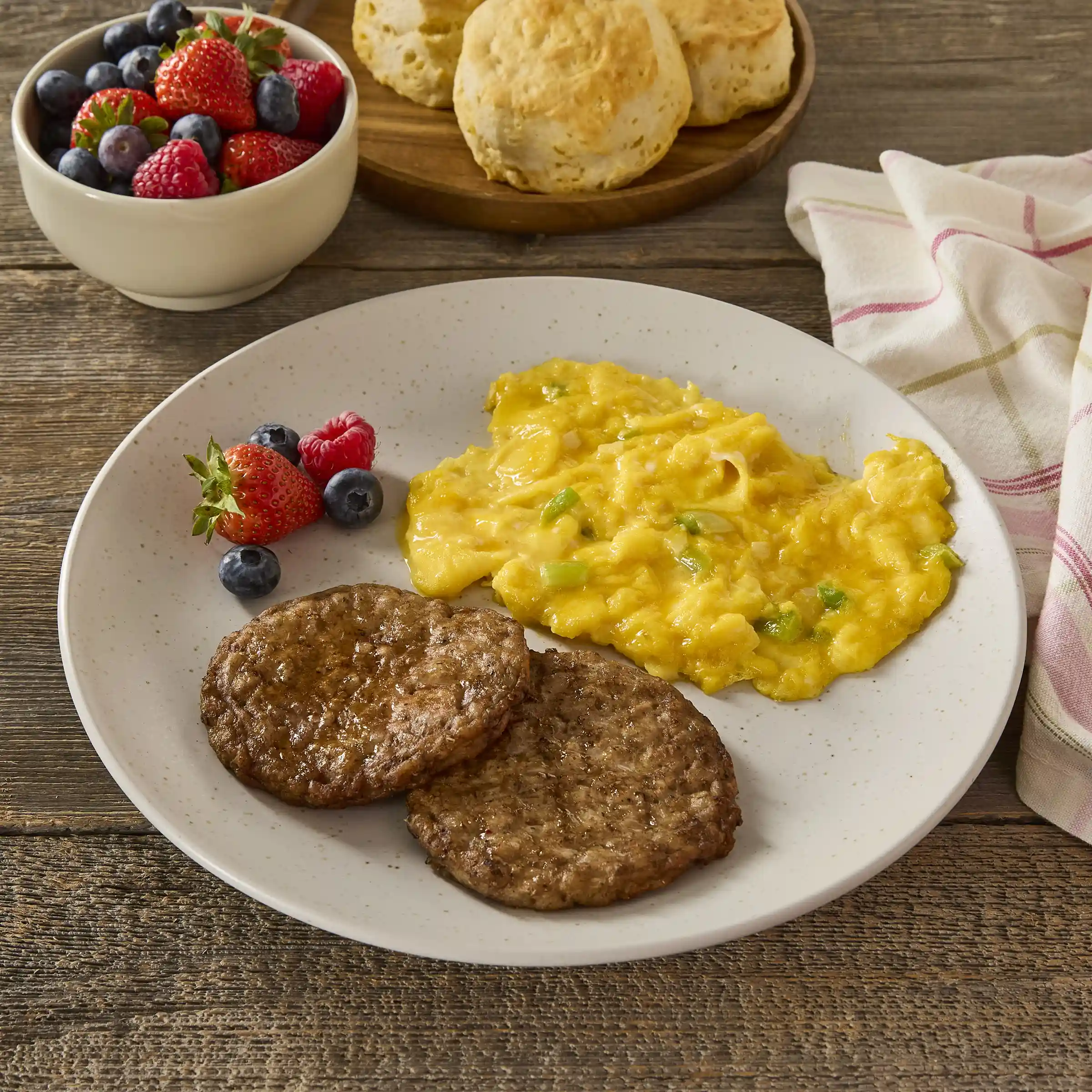 Jimmy Dean® Fully Cooked Pork Sausage Patties, 3.75 Inch, 2.0 oz_image_2