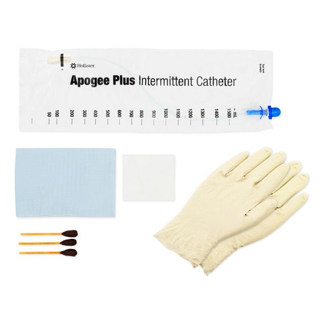Apogee® Intermittent Catheter Kit, 16 Fr., Coude