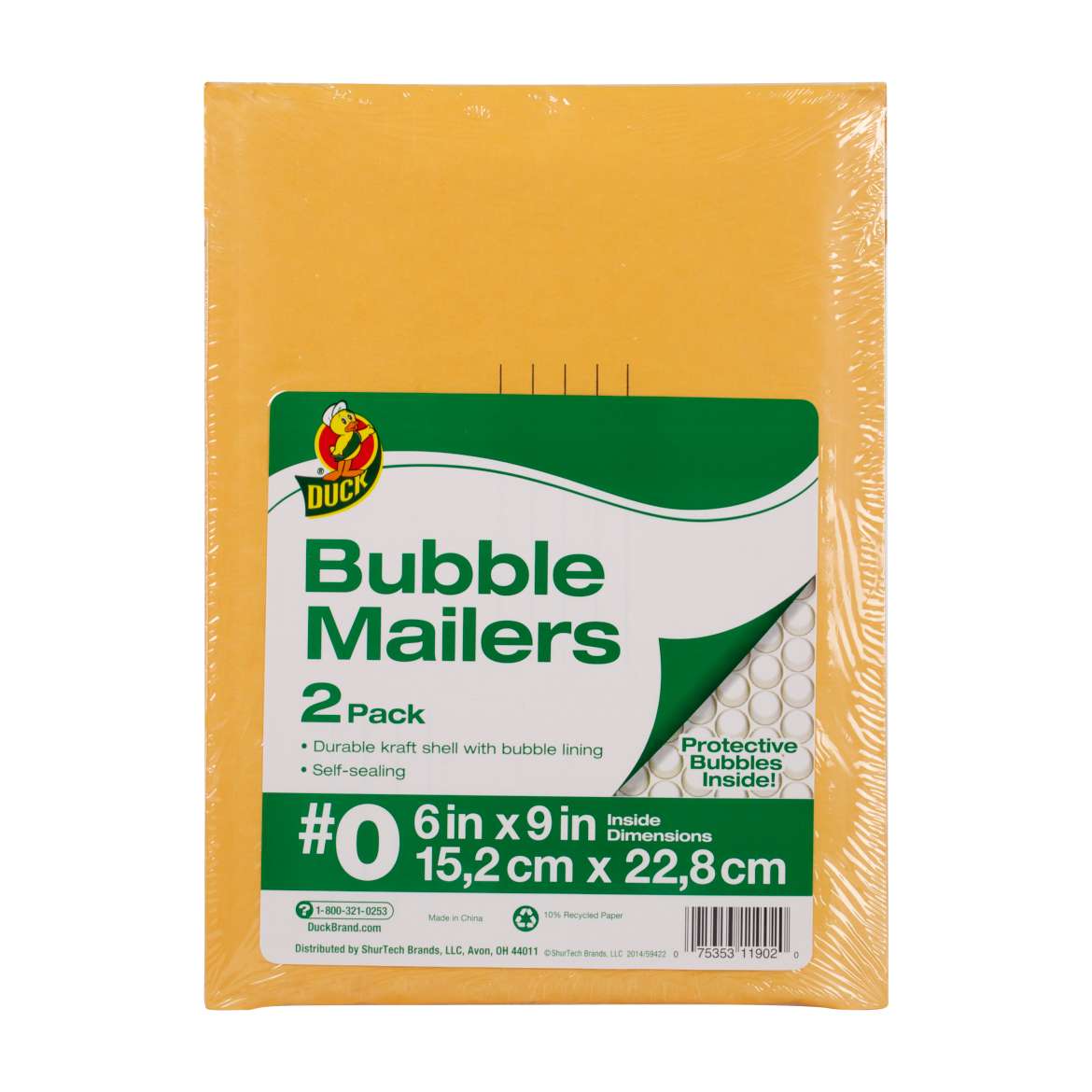 Kraft Bubble Mailers Image
