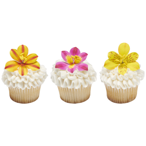 Bright Lilies Gum Paste Flowers