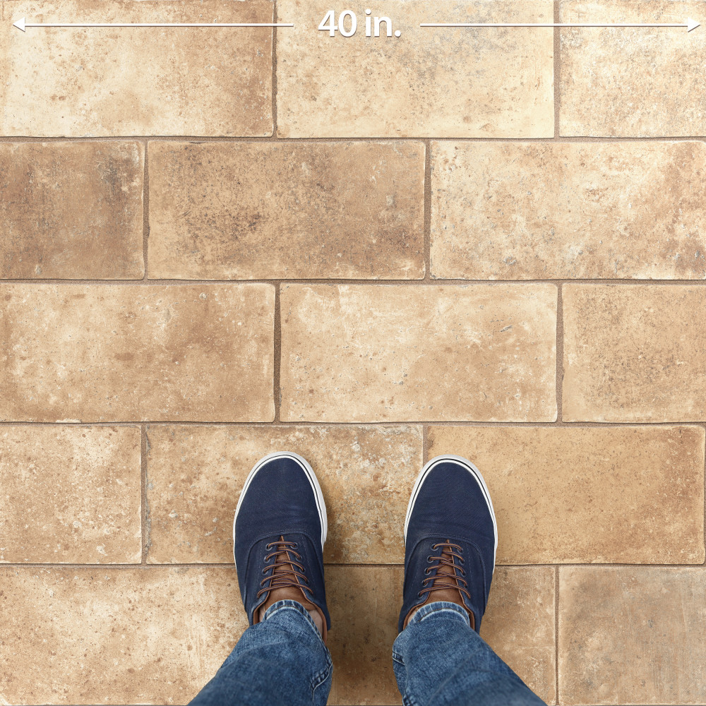 Toscana San Gimigniano 7-7/8 in. x 15-7/8 in. Porcelain Floor and Wall Tile