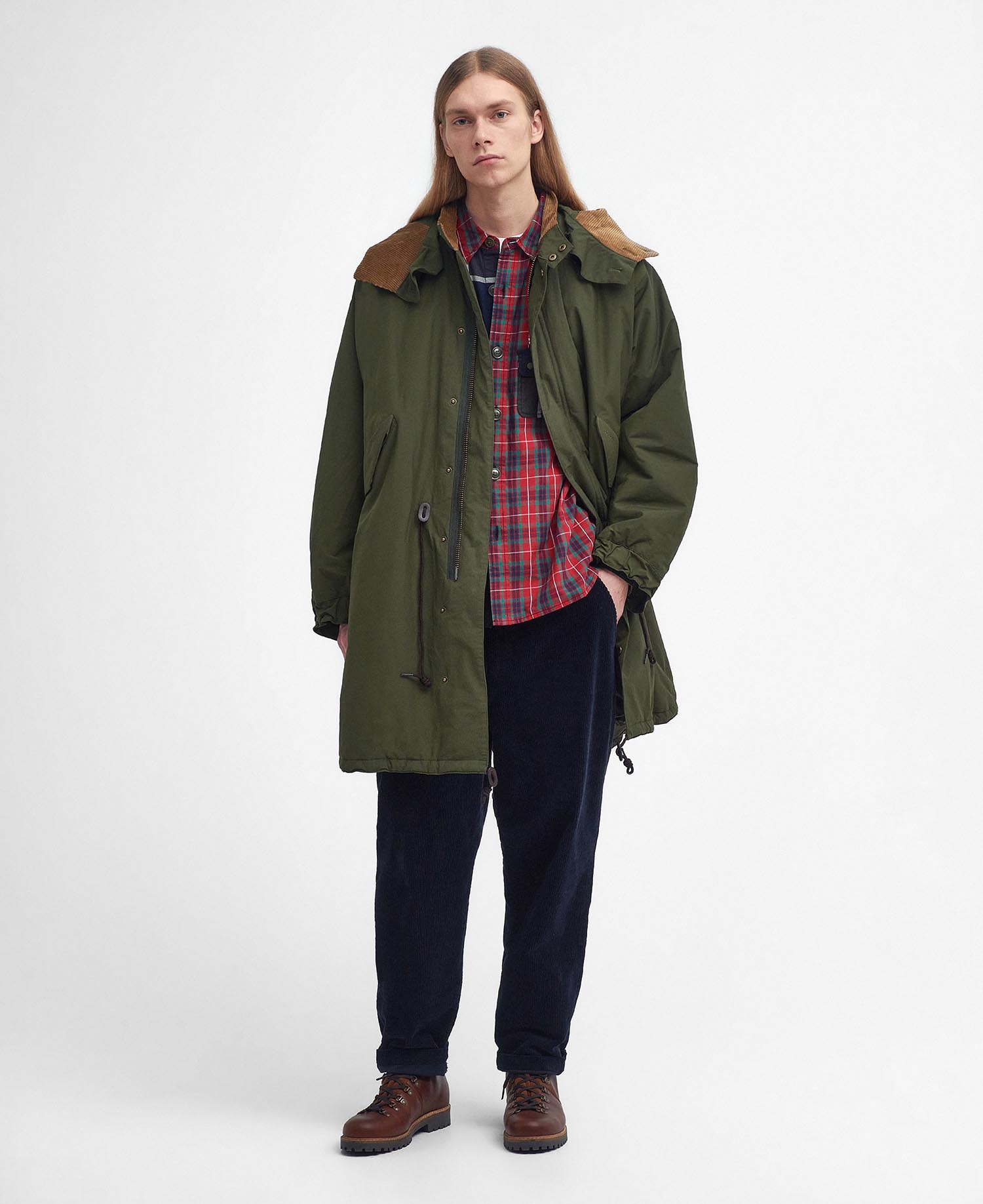 Barbour x Baracuta Mods Casual Parka Jacket image number 1