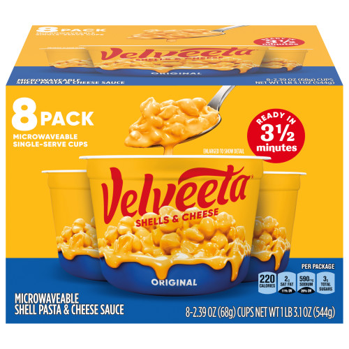 Original Velveeta Shells & Cheese Cups Pack