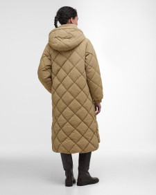 Jacke Kirkton Longline Puffer Military Brown/Ancient