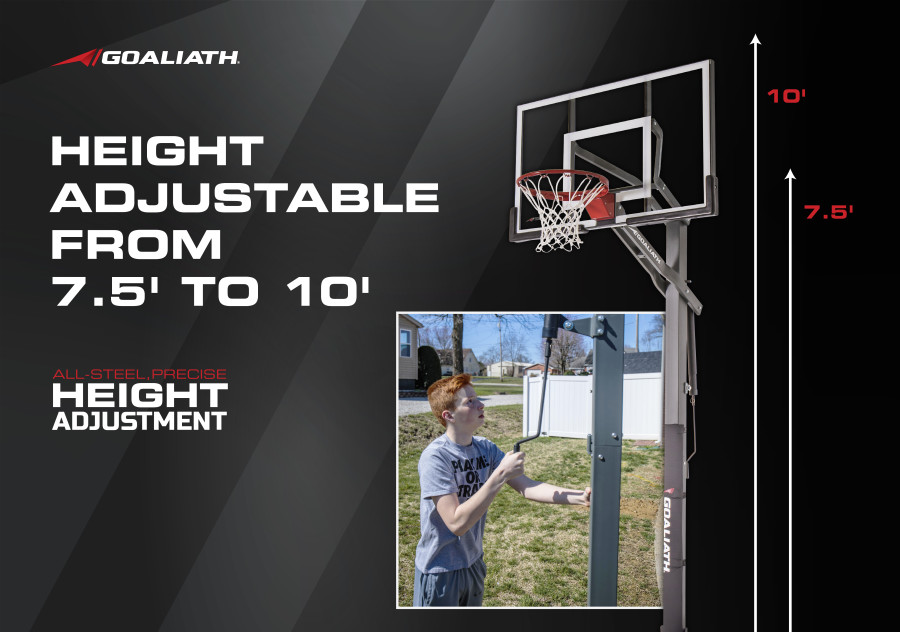 Goaliath 60" Ignite InGround Basketball Hoop Goalrilla Goalrilla