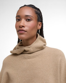 Evette Oversized Knitted Hoodie 