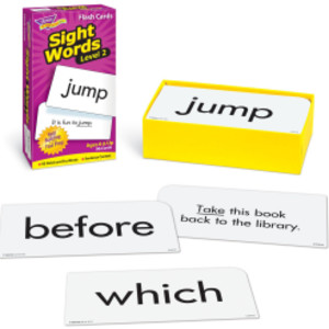 Sight Words &ndash; Level 2 Skill Drill Flash Cards