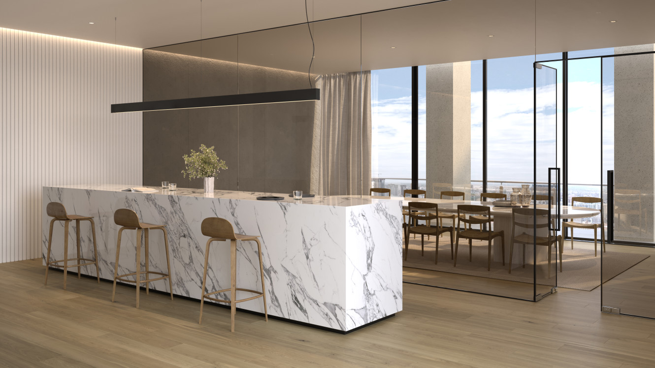 VTL Quartz HD Arabescato 63x126 Polished