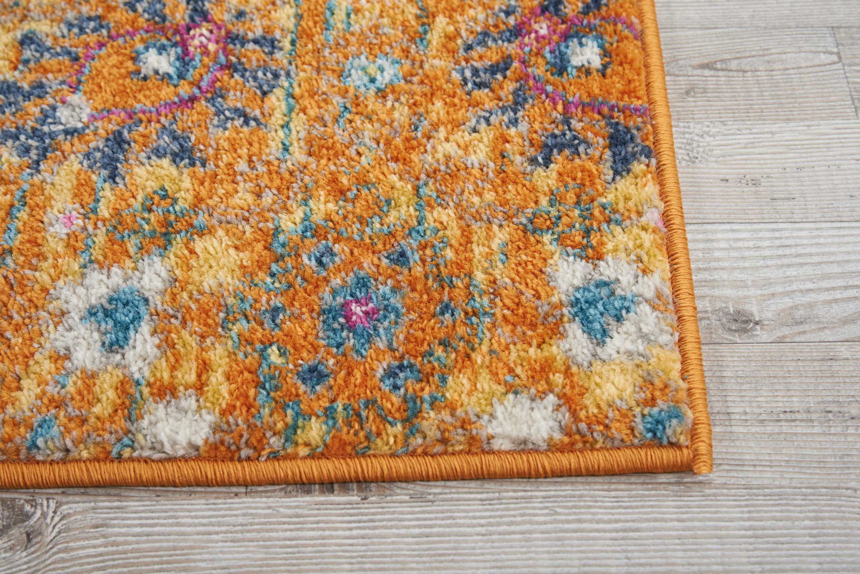 Nourison Passion 2'2" x 7'6" Sunburst Bohemian Indoor Rug