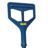 Impact, White Fiberglass Quick Change Mop Handle, 64", Blue