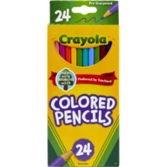 Colored Pencils, 24 Colors